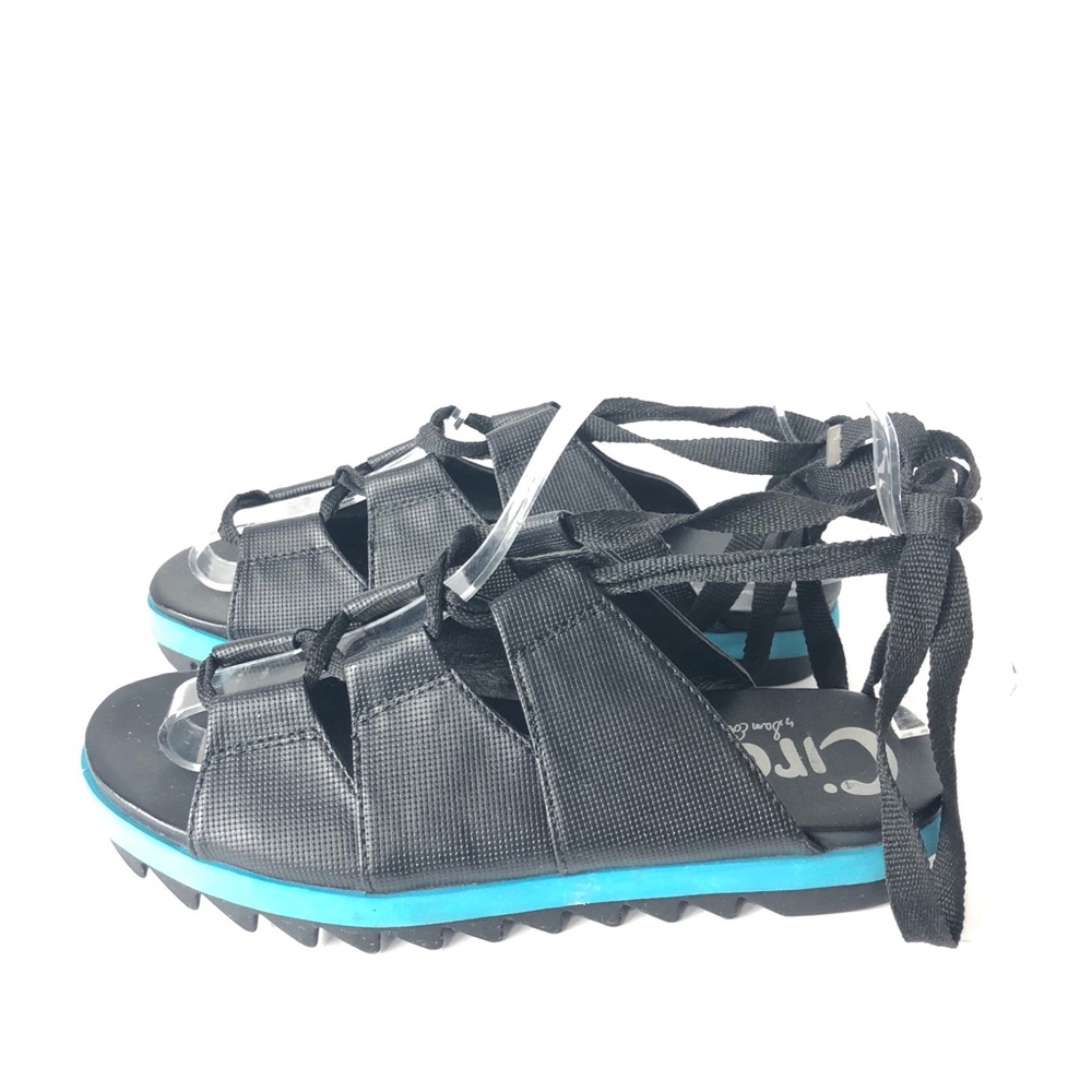 Circus Sam Edelman Riley Comfort Black Sandals. Size 7. Classy Rare